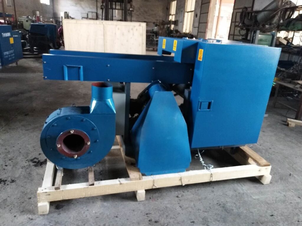 Cloth waste cutting machine ready for delivery